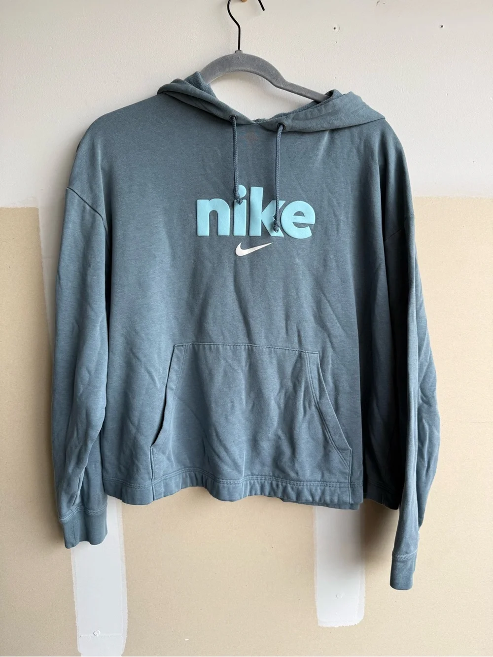 Nike Teal Logo Pullover Hoodie